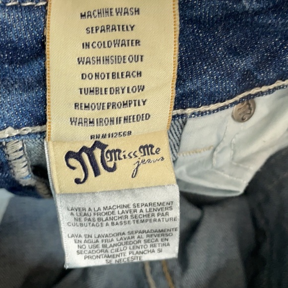 Miss Me Denim Size 26 Women's Sunny Boot Cut Santa Barbara - Picture 14 of 15